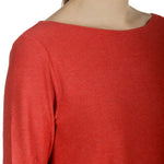 The Swiss Label Damen Langarm Shirt orange