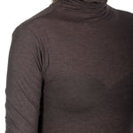 The Swiss Label Damen Rollkragen Shirt braun