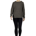 The Swiss Label Damen Langarm Shirt taupe