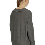 The Swiss Label Damen Langarm Shirt taupe