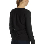 The Swiss Label Damen Langarm Shirt schwarz