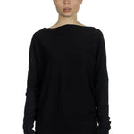 The Swiss Label Damen Langarm Shirt schwarz