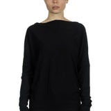The Swiss Label Damen Langarm Shirt schwarz
