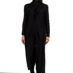Issey Miyake Plissee Cardigan schwarz