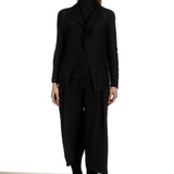 Issey Miyake Plissee Cardigan schwarz