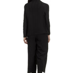 Issey Miyake Plissee Cardigan schwarz