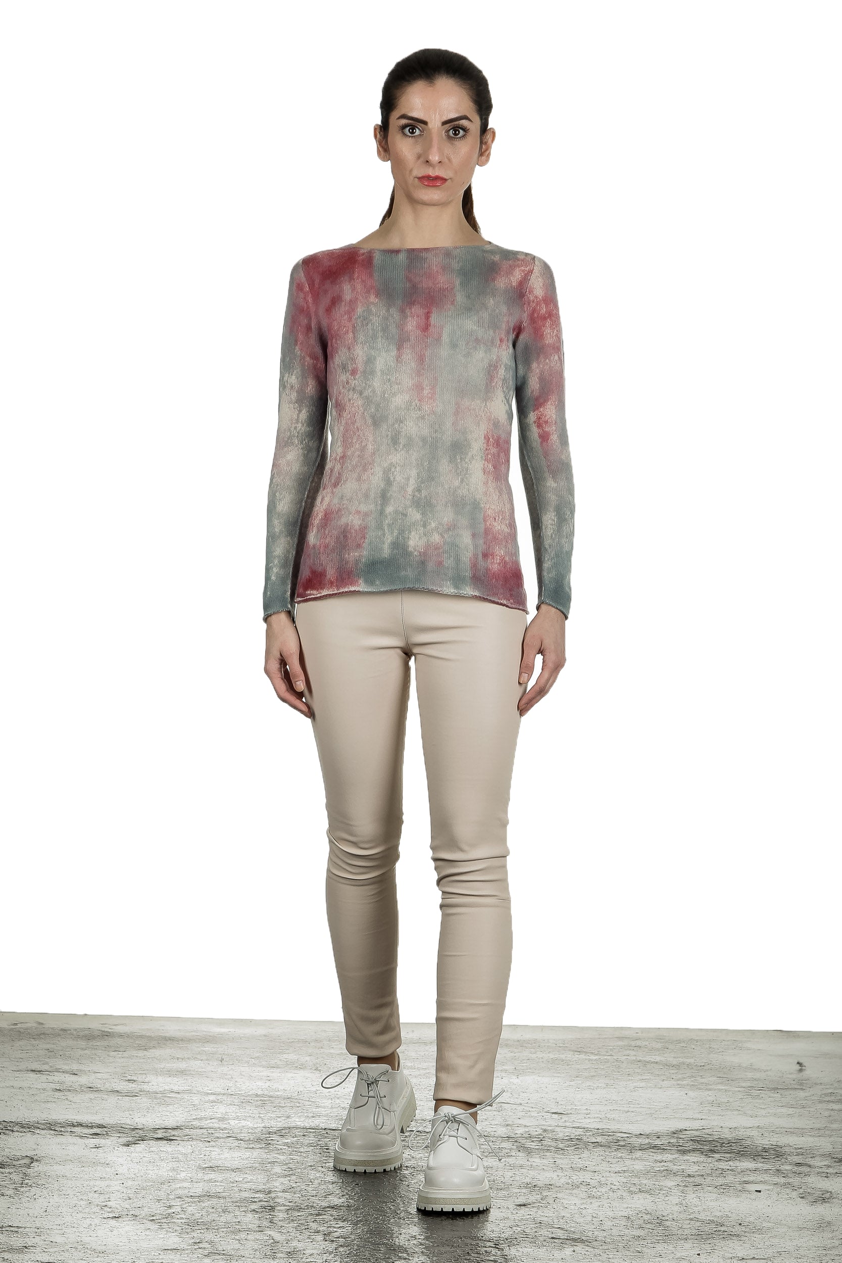 F Cashmere Pullover multicolor