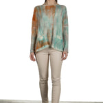 F Cashmere Damen Oversized Pullover multicolor