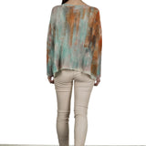 F Cashmere Damen Oversized Pullover multicolor