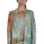 F Cashmere Damen Oversized Pullover multicolor