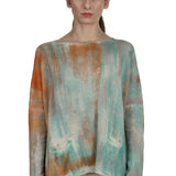 F Cashmere Damen Oversized Pullover multicolor