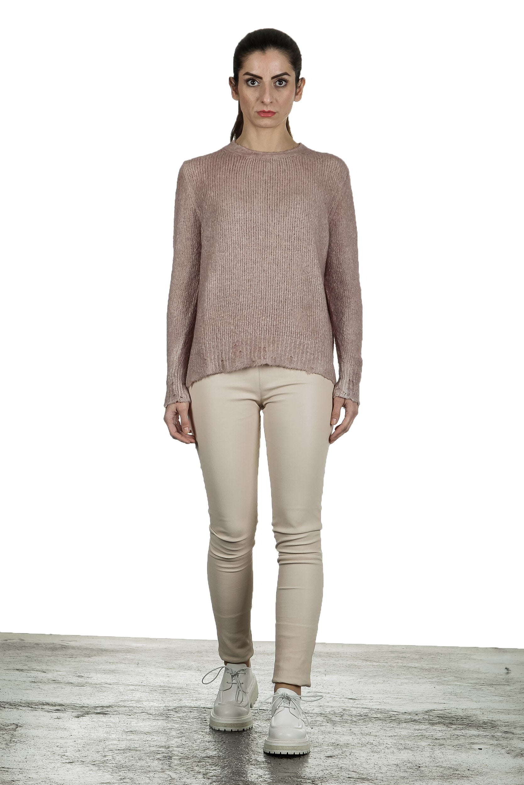 Avant Toi Damen Pullover rose´