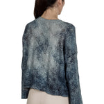 Avant Toi Damen Pullover blau multicolor 