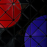 BAO BAO ISSEY MIYAKE Tragetasche "Maru Maru" schwarz