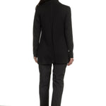 Yukai Damen Pullover A-Linie schwarz 