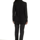 Yukai Damen Pullover A-Linie schwarz 