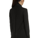 Yukai Damen Pullover A-Linie schwarz 