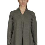 Yukai Damen Pullover A-Linie olive