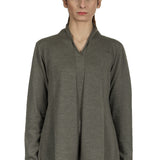 Yukai Damen Pullover A-Linie olive