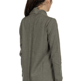 Yukai Damen Pullover A-Linie olive