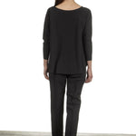 Schella Kann 2 Damen Stretch Longsleeve Shirt schwarz