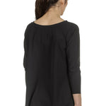 Schella Kann 2 Damen Stretch Longsleeve Shirt schwarz