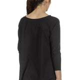 Schella Kann 2 Damen Stretch Longsleeve Shirt schwarz