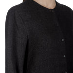 Apuntob Damen Avantgarde Hemdblusenkleid dunkelbraun