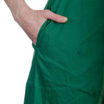 Rundholz Dip Damen Overall mit asymmetrischem Reißverschluss grün