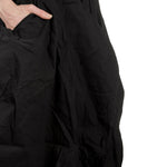 Rundholz Dip Damen Kleid mit Ballonrock schwarz