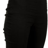 Rundholz Dip Damen Hose schwarz