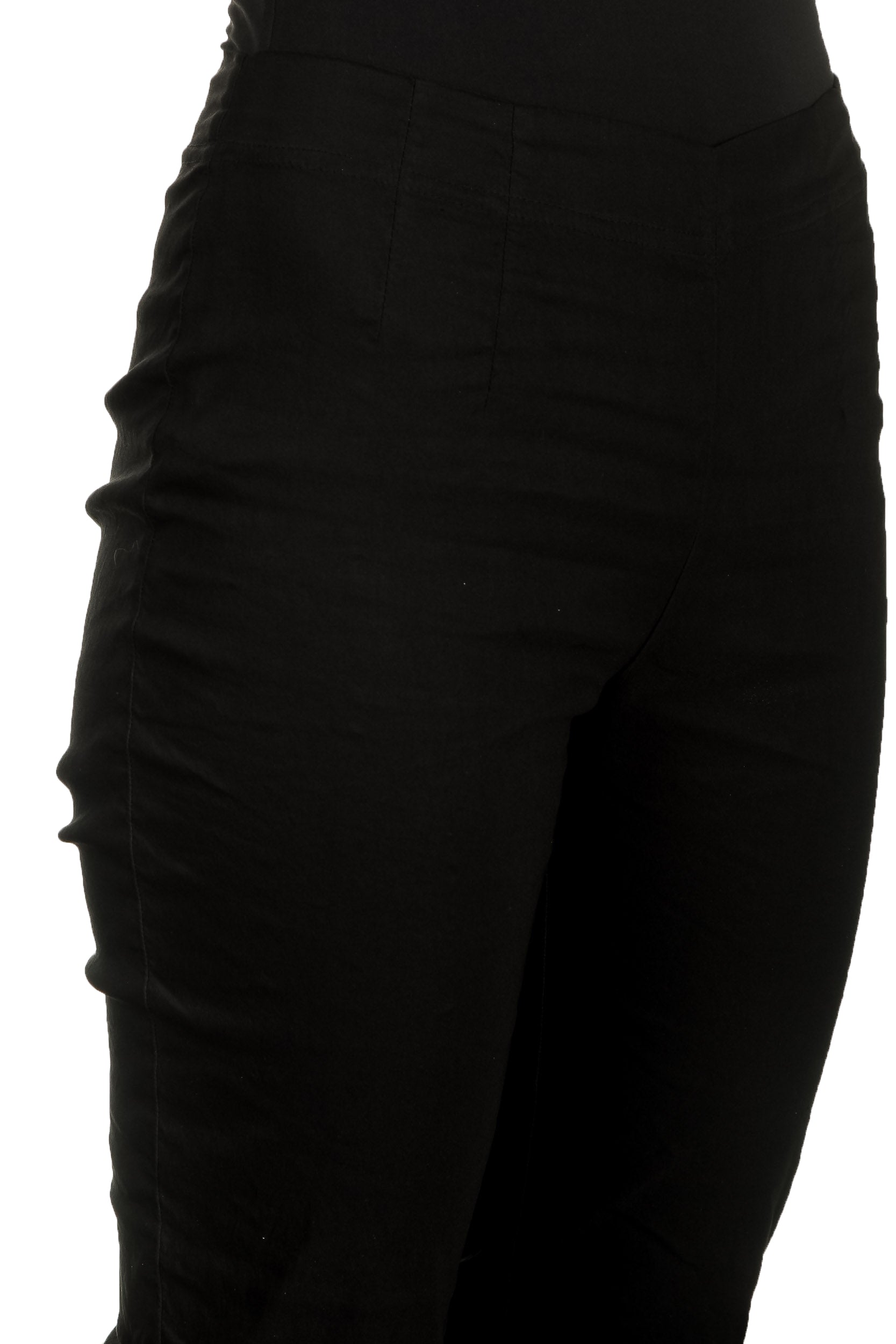 Rundholz Dip Damen Hose schwarz