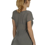 Rundholz Damen T-Shirt Avantgarde grau