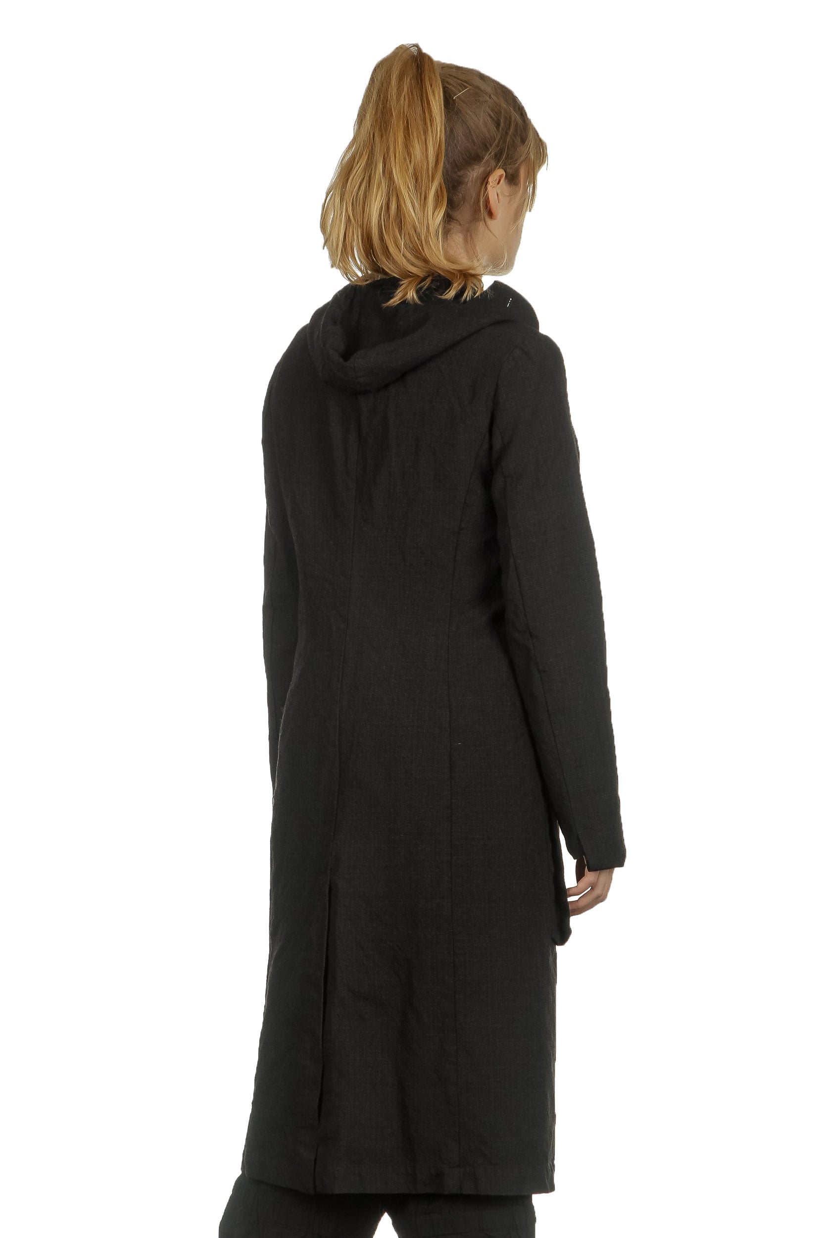 Rundholz Damen 2-in-1 Gehrock Avantgarde schwarz