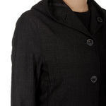 Rundholz Damen 2-in-1 Gehrock Avantgarde schwarz
