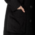 Rundholz Damen 2-in-1 Gehrock Avantgarde schwarz