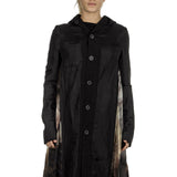 Rundholz Damen 2-in-1 Gehrock Avantgarde schwarz