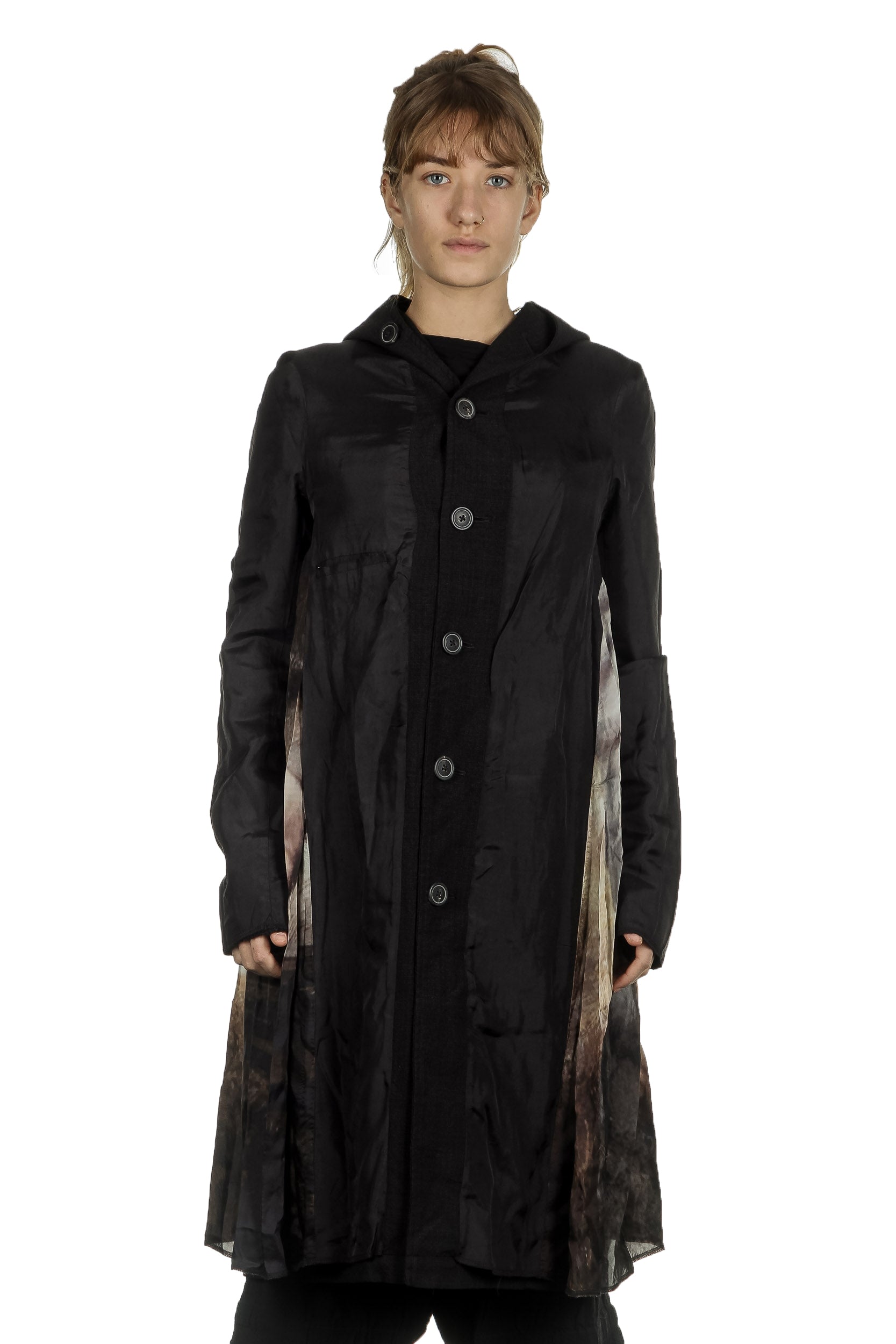 Rundholz Damen 2-in-1 Gehrock Avantgarde schwarz