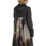 Rundholz Damen 2-in-1 Gehrock Avantgarde schwarz
