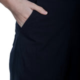 Rundholz Damen Sarouel Hose Avantgarde schwarz