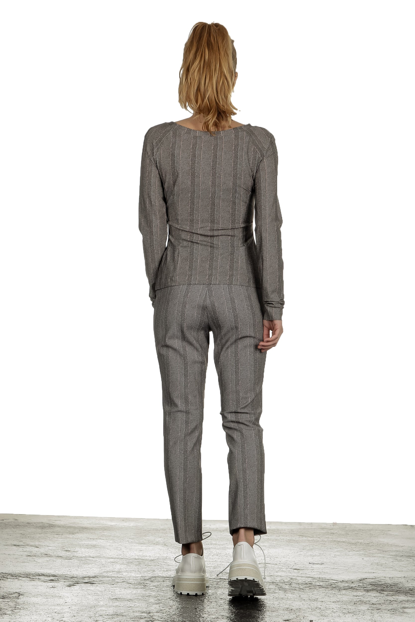 Schella Kann 2 Damen Hose mit Print schwarz weiß