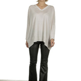 DROMe Damen Schlaghose aus Leder khaki
