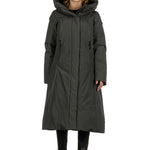 OUTHERE Damen Thermo Parka PRIMROSE DOWN JACKET grün