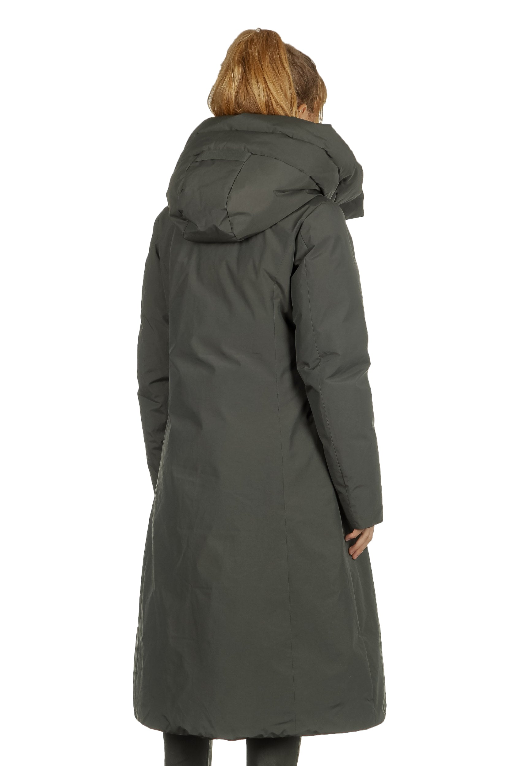 OUTHERE Damen Thermo Parka PRIMROSE DOWN JACKET grün