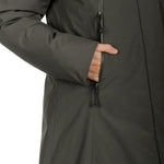 OUTHERE Damen Thermo Parka PRIMROSE DOWN JACKET grün