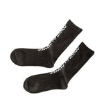 Comme Des Garçons Socken mit Logo-Print schwarz