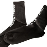 Comme Des Garçons Socken mit Logo-Print schwarz
