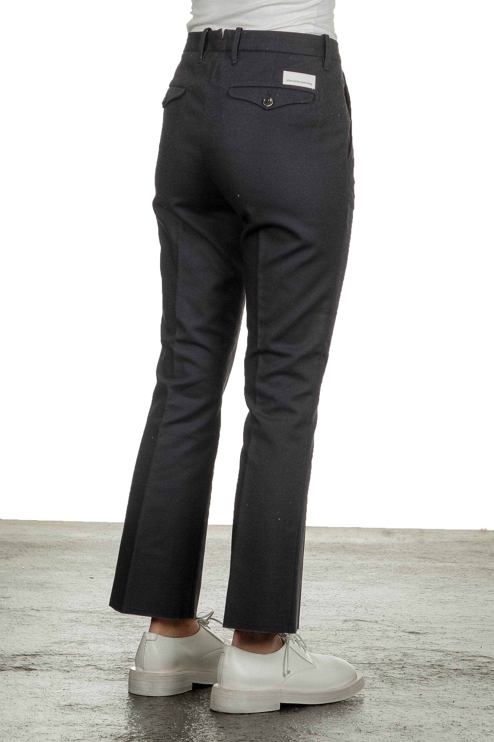Nine In The Morning Damen Chino Hose dunkelblau