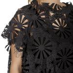 Rundholz Damen Ausgestelltes Oversized Shirt schwarz
