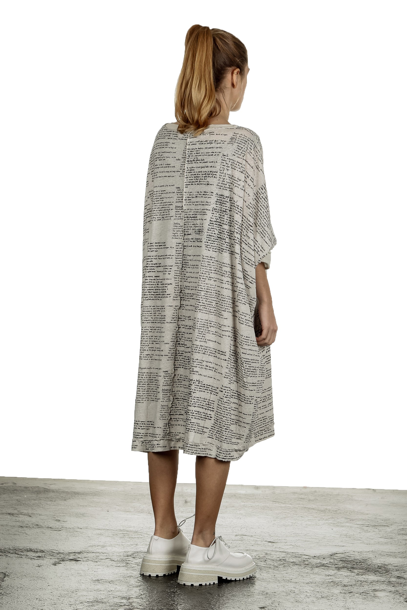 Rundholz Damen Jerseykleid mit Print mehrfarbig
